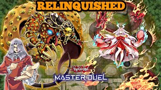 Best Maximillion Pegasus Deck  RELINQUISHED MillenniumEyes Restrict  YUGIOH MASTER DUEL [upl. by Pennie]