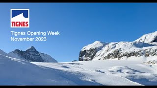 Tignes Opening Weekend Nov 2023 [upl. by Ecnarolf]