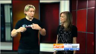 Lagree Fitness  Sebastien Lagree talks to Global TV  Toronto [upl. by Daffie887]