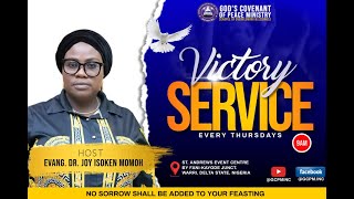 THURSDAY VICTORY SERVICE II WITH EVANG DR JOY ISOKEN MOMOH II 21112024 [upl. by Nylyahs]