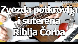 Zvezda potkrovlja i suterena  Riblja Čorba  cover lesson [upl. by Amando459]