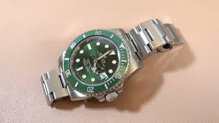 Rolex Submariner Hulk Unboxing amp Review 116610LV 4K [upl. by Orit]