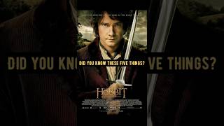 DID YOU KNOW 😮 The Hobbit An Unexpected Journey 2012 movie didyouknow shorts [upl. by Gardal]