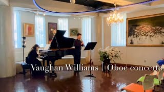 RVaughan Williams：Oboe Concerto Oboe×Piano【LIVE】 [upl. by Ennayhs]