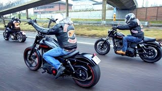 Hells Angels in Poland  Police a lot of police  World Run 2016 [upl. by Delle]