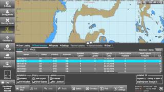 eGlobe G2 ECDIS  Deleting ENC Data amp Permits [upl. by Heloise567]