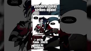 Yandere Stolas Strikes Again  Helluva Boss Comic Dub [upl. by Kohcztiy622]