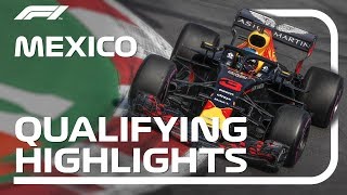 2018 Mexican Grand Prix Qualifying Highlights [upl. by Asserat]