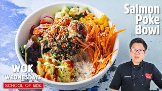 The Ultimate Salmon Poke Bowl [upl. by Ellehcirt]