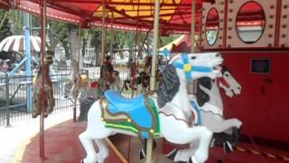 June 26 Arnolds Park amusement part MerryGoRound [upl. by Ynnos434]