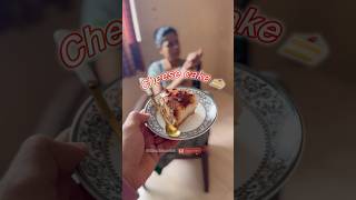 Cheese Cake🍰cheesecake recipe food shortsfeed cookinshort birthday recipeoftheday cooking [upl. by Riatsila]