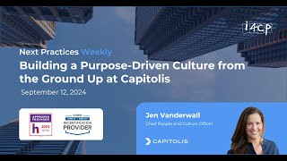 Building a PurposeDriven Culture from the Ground Up with Jen Vanderwall [upl. by Arne]