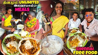 தினமும் இலவசமாய் UNLIMITED Meals in Chennai  Tamil Food Review  Pakoda Boyz [upl. by Anelat388]