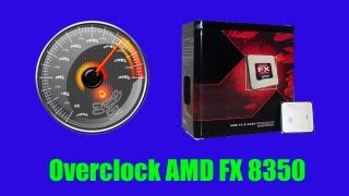 Overclock AMD FX 8350 47ghz 990XAUD3 UEFI BIOS [upl. by Shirah]