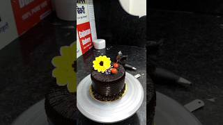 How to making chocolate cake decorationcake cakedecoration viralshort [upl. by Dumas826]