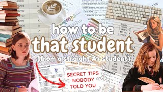 Become a top 1 student ✨💯 study tips organization hacks and motivation to always get straight As [upl. by Ellives506]