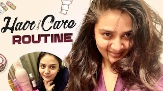 Hair Care Routine  Hair Care Tips  Anchor Sreemukhi Life Style  Sreemukhi [upl. by Notseh464]