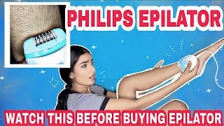 PHILIPS EPILATOR BRE245  2 in 1 epilator  demo detailed review hairremoval epilator philips [upl. by Ayotna]