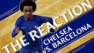 Chelsea 11 Barcelona  World Class Willian amp Chelsea Legends Gudjohnsen amp Ballack On Barca Tactics [upl. by Adnarb]