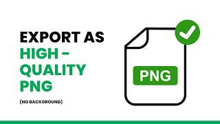 Export As High Quality PNG In CorelDraw [upl. by Atims]