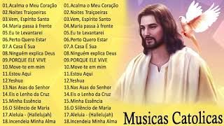 2023 Lindas músicas religiosas católicas de louvor e adoracão carismáticos  Músicas católicas [upl. by Eri]