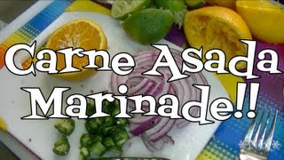 Carne Asada Marinade Recipe Noreens Kitchen [upl. by Duck678]