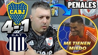 Boca 1 4 vs Talleres 1 1  Copa Argentina  Reaccion de un hincha de River [upl. by Ecirehs742]