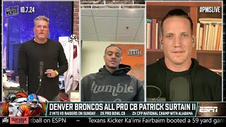 Patrick Surtain II thinks Sean Payton CHANGED the culture of the Broncos  The Pat McAfee Show [upl. by Assirak]