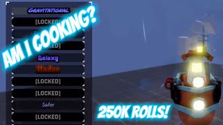 What I Got In 250K Rolls  Roblox  Sol’s RNG [upl. by Ahseei]