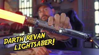 Darth Revan Neopixel Lightsaber Unboxing By SaberPlace [upl. by Akemaj495]