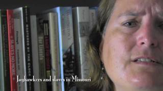 Diane Mutti Burke on jayhawkers and slaves in Missouri [upl. by Adniroc]