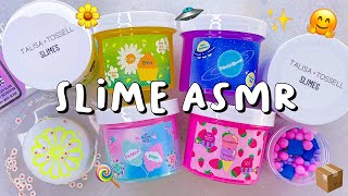 SATISFYING SLIME ASMR  120 Talisa Tossell Slime Shop Unboxing 📦 [upl. by Esinwahs]