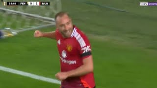 Christian Eriksen Goal Fenerbahçe Vs Manchester United 01 All Goals Analysis amp Highlights [upl. by Ondine72]