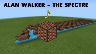 ♪ The Spectre Alan Walker ♪  Song From Noteblock [upl. by Ordnasil]