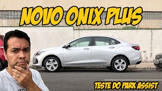 NOVO ONIX PLUS teste real do park assist e opinião sobre os bancos inteiriços São confortáveis [upl. by Krucik592]