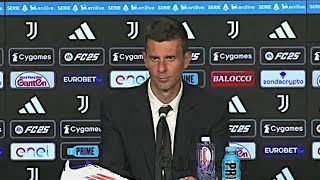 THIAGO MOTTA post JuveComo 30 conferenza stampa quotLocatelli è un grande giocatore su Mbangulaquot [upl. by Cirone]