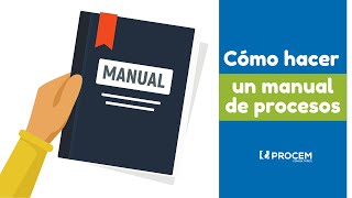 Cómo hacer un manual de procesos [upl. by Worthington]