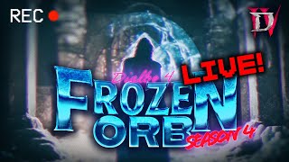 FROZEN ORB  PIT 70  Speed farming 60s amp Masterworking  Level 100  Diablo IV S4 [upl. by Rafaelia84]