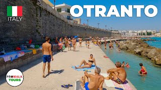 Otranto Italy Walking Tour  4K  with Captions [upl. by Mechling]