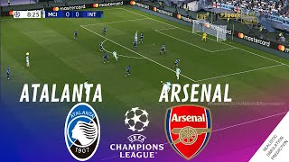 Atalanta vs Arsenal  2024 Champions League  Full Game ⚽ eFootball simulation [upl. by Eissert]