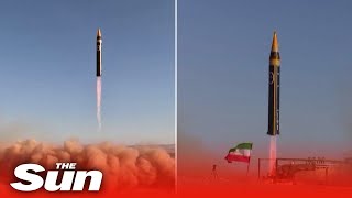 Irans missile Iran says it has successfully test launched ballistic missile [upl. by Nayb742]