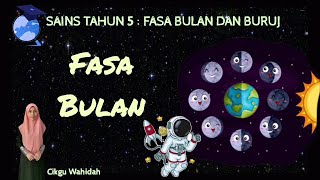 SAINS TAHUN 5  FASA BULAN DAN BURUJ Fasafasa Bulan dan Takwim Qamari [upl. by Yarg]