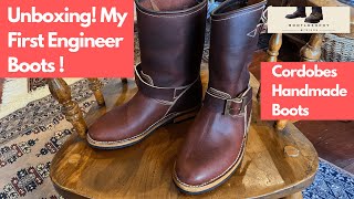 Unboxing Cordobes Handmade Engineer Boots Made in Mexico [upl. by Simmons739]