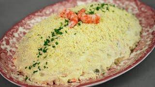 ENSALADILLA RUSA como entrante para Navidad y fiestas [upl. by Nairdad]