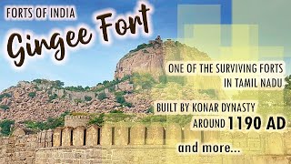 Forts Of India  Gingee Fort Tamil Nadu  Ep10 [upl. by Acinorav]