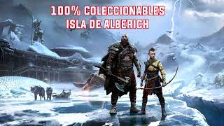 Guía Coleccionables Isla de Alberich Svartalfheim 100  God of War Ragnarok [upl. by Shellans]