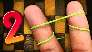 2 Rubber Band Magic Tricks That Will BLOW Your Mind [upl. by Aciraa8]