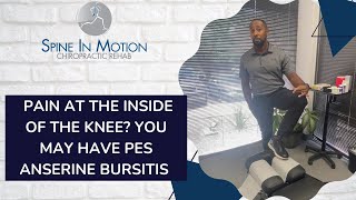 Pain at the inside of the knee You may have Pes Anserine Bursitis  San Antonio Texas Chiropractor [upl. by Elfreda]