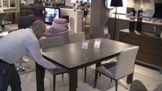 Calligaris Extending Table Demonstration [upl. by Gaige177]