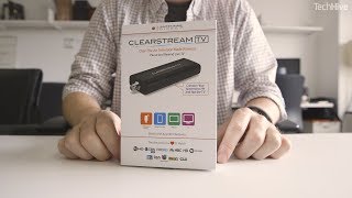 Clear Stream TV OTA digital tuner unboxing [upl. by Rawdan]